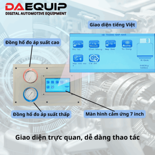 Máy nạp gas lạnh