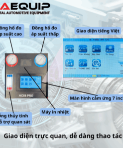 Máy nạp gas lạnh AC88PRO