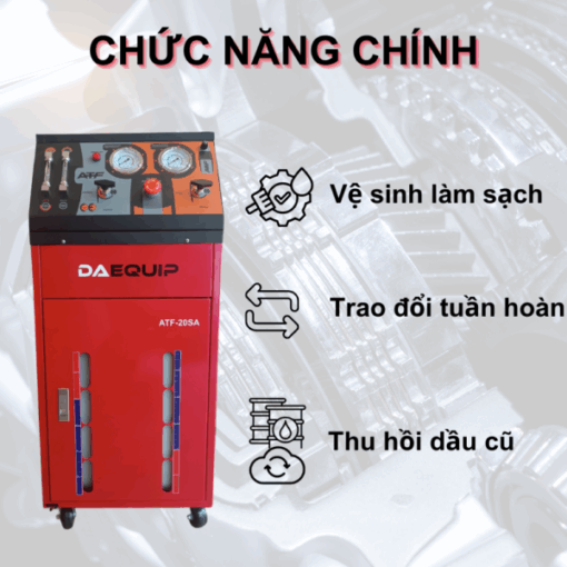 Máy thay dầu hộp số DAEQUIP ATF-20SA