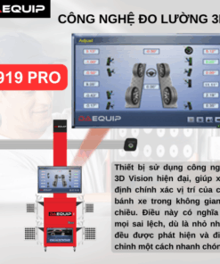 Thiết bị cân chỉnh góc đặt bánh xe DAEQUIP 919 PRO