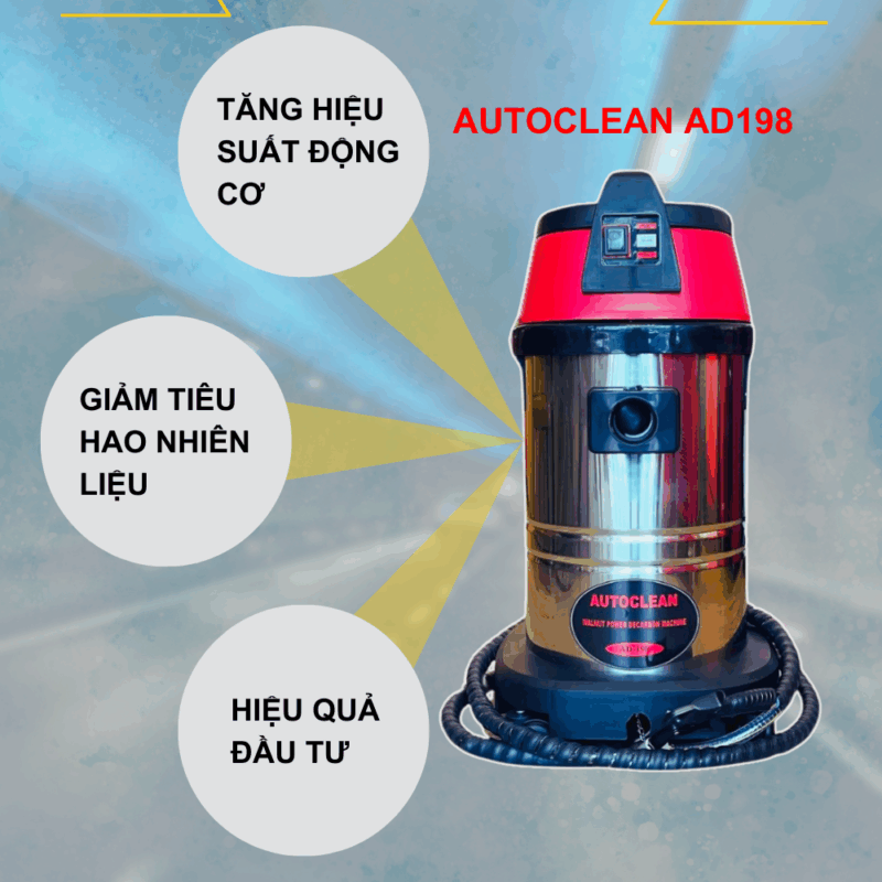 Máy bắn trấu vệ sinh cổ hút AUTOCLEAN AD198