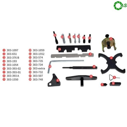 Bộ cân cam Ford Focus Ecosport Mazda 1.25 1.4 1.6 1.8 2.0