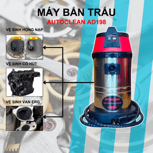Máy bắn trấu vệ sinh cổ hút AUTOCLEAN AD198