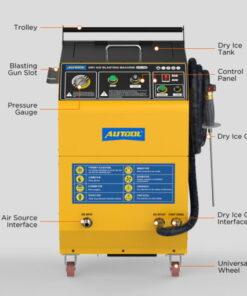 Máy bắn đá khô vệ sinh họng nạp Autool HTS 708