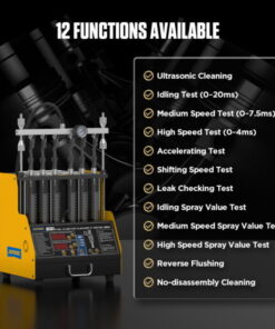 Máy kiểm tra và vệ sinh kim phun Autool CT400